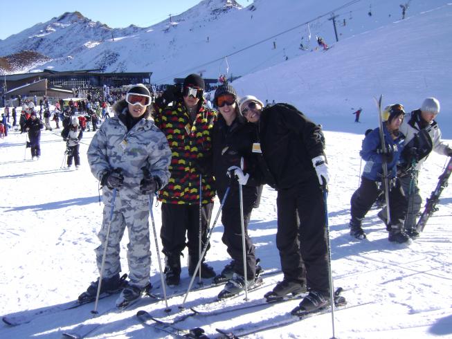 Sortie ski en hiver