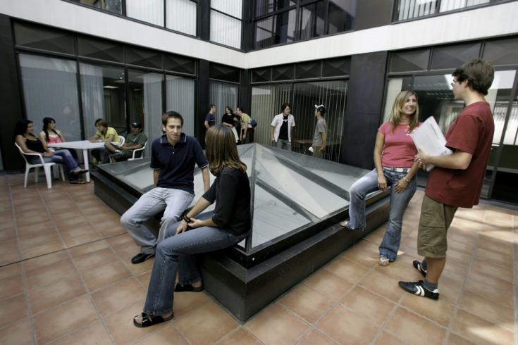 Espace détente à l'école