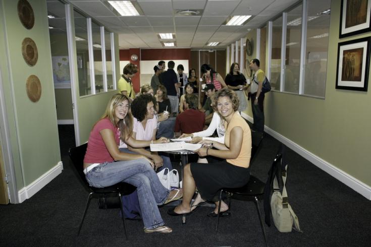 Salon étudiants de l'école