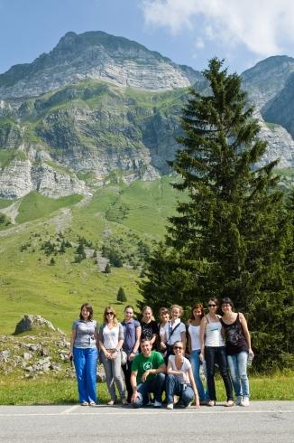 Excursion au pied des Alpes