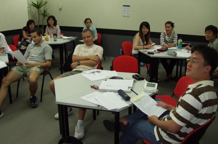 Une salle de classe