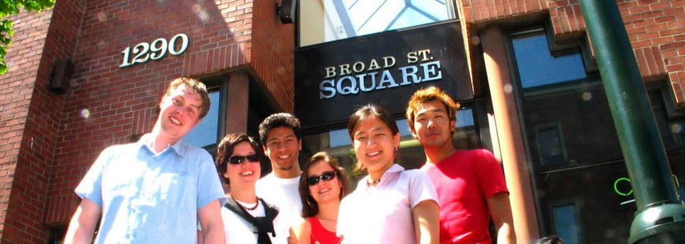 étudiants en voyage linguistique à Victoria au Canada