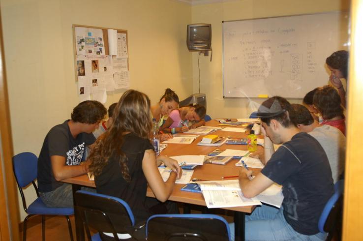 Etudiants en classe