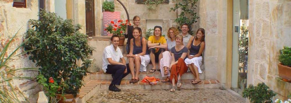 étudiants en séjour linguistique à Salamanque en Espagne