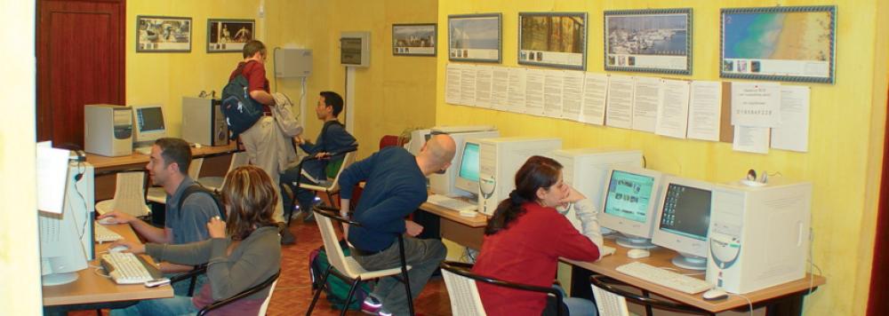 étudiants à l'école d'espagnol à Ténérife en Espagne