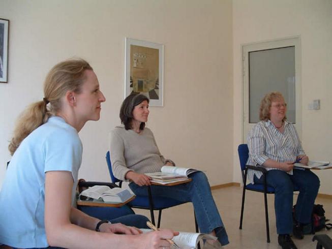 Etudiants en cours de langue