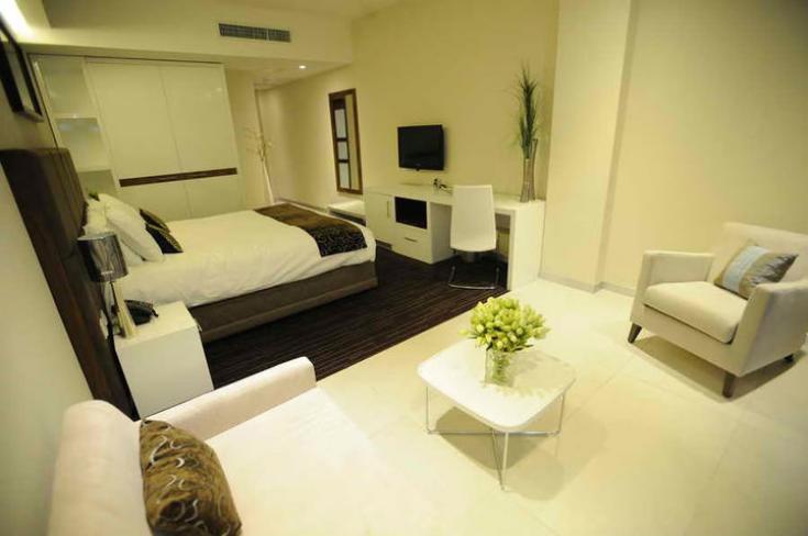Une chambre au George Hotel