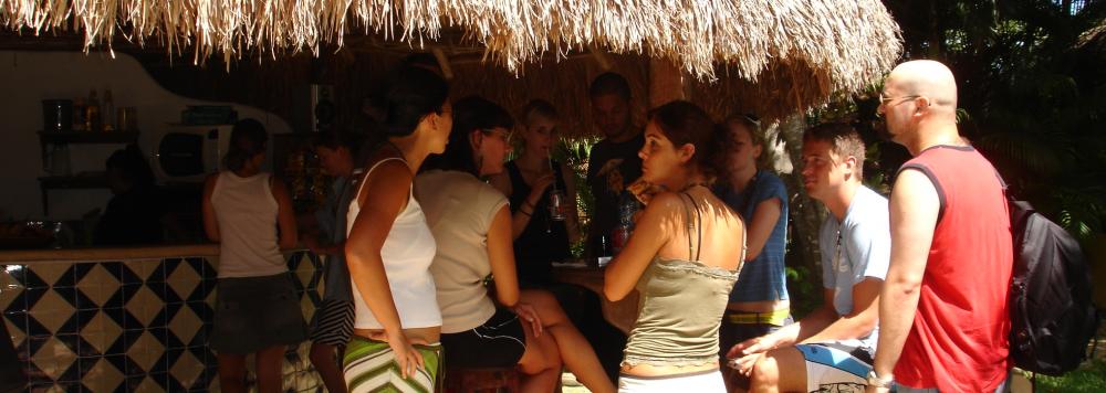 étudiants en séjours linguistiques d'espagnol à Playa Del Carmen au Mexique