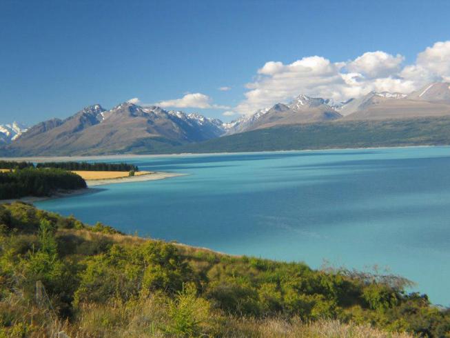 Lac Pukaki (île du Sud)