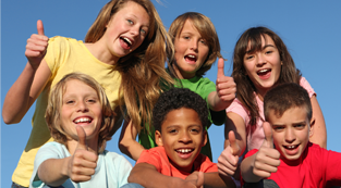 Jeunes adolescents en immersion linguistique
