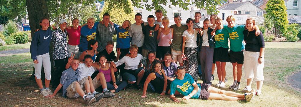jeunes étudiants et adolescents en séjours linguistiques en Grande-Bretagne