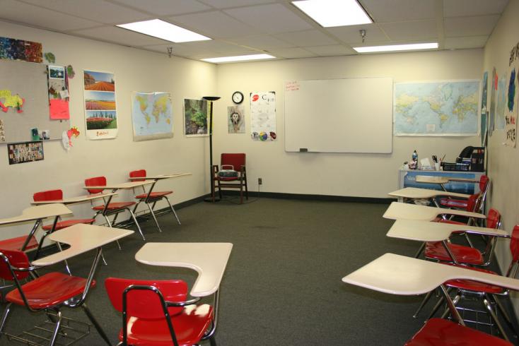 Une salle de classe