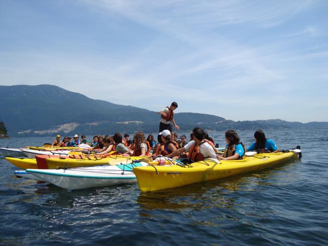 Excursion canoë