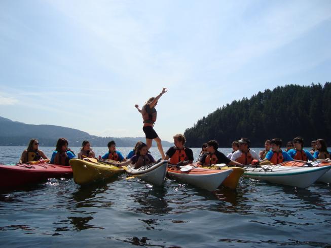 Excursion canoë