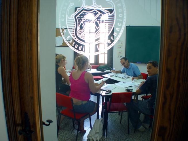 Une salle de classe