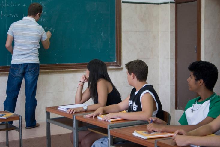 Une salle de classe