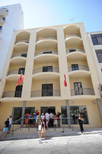 Le bâtiment de l'école
