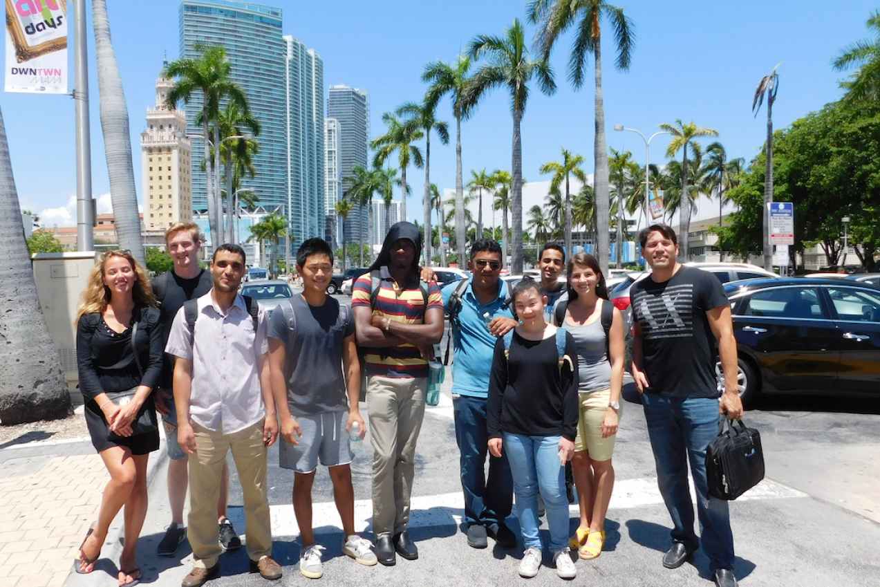 Etudiants OHLA à Miami